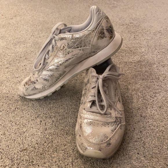 reebok classic leather chrome